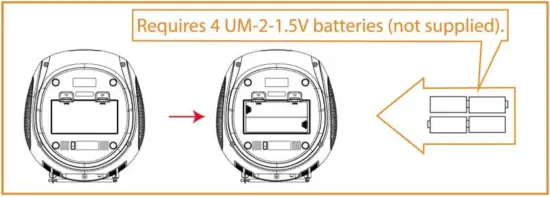 Install Batteries (Optional)