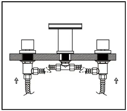 RBROHANT RB0783 2-Handle Widespread Bathroom Sink-10