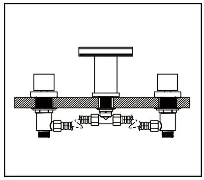 RBROHANT RB0783 2-Handle Widespread Bathroom Sink-9
