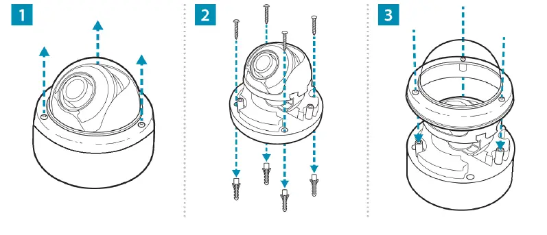 ZIP SEE372 2MP Anti-Vandal Dome 2.8-12mm Motorised Lens 3