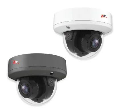 ZIP SEE372 2MP Anti-Vandal Dome 2.8-12mm Motorised Lens pro