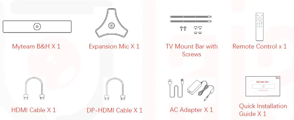 laia MyTeam B&H The all-in-One for Small and Medium Rooms 1