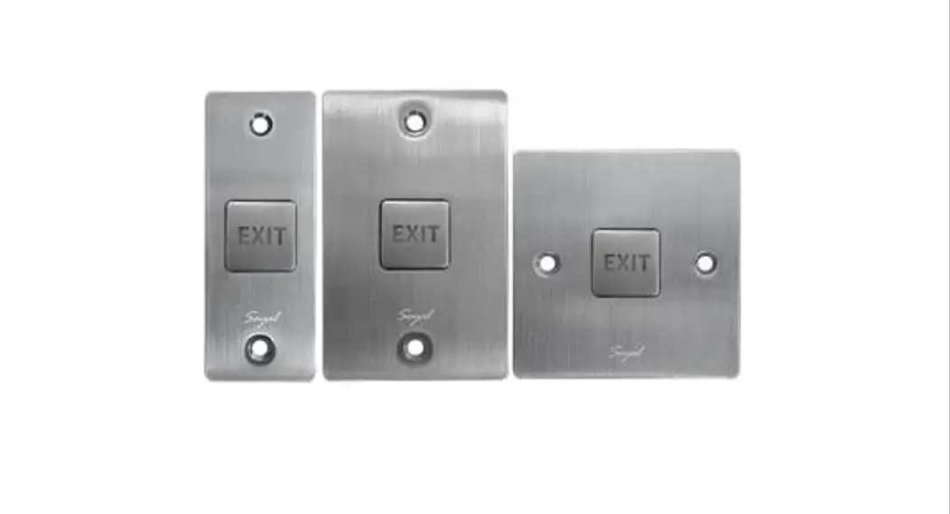 Soyal Ar-pb5 Stainless Steel Push Button User Manual