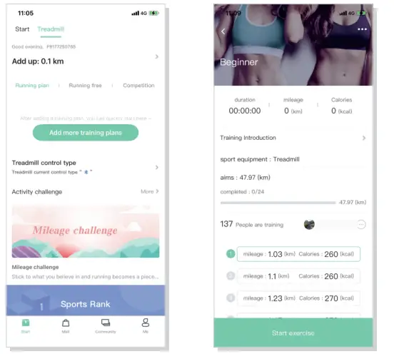 COSTWAY SP37681US Folding Electric Compact Walking Treadmill with APP Control Speaker 19