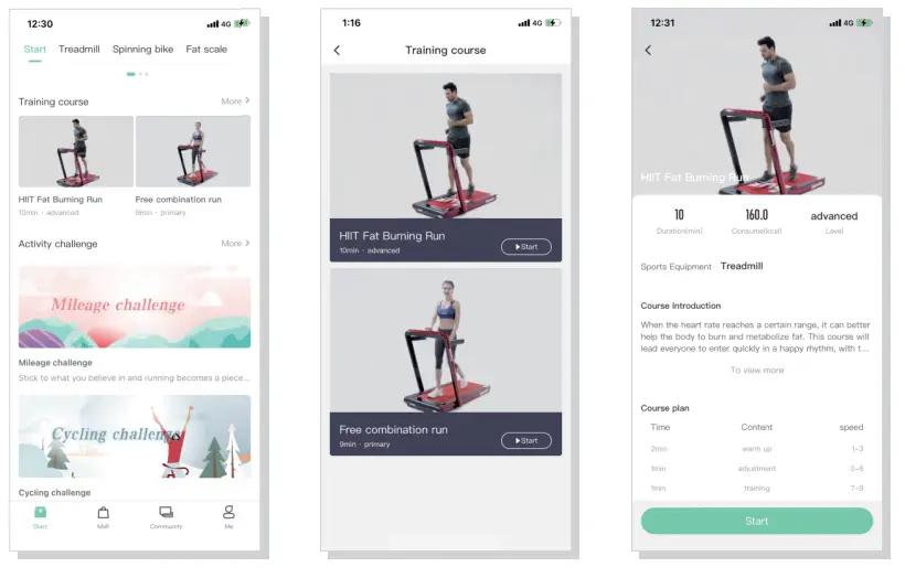 COSTWAY SP37681US Folding Electric Compact Walking Treadmill with APP Control Speaker 22