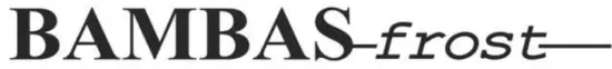 BAMBASfrost logo