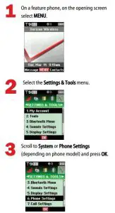 FIG 22 Set Up an Older Phone — Turn Location On