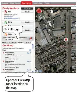 FIG 64 View Location History