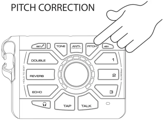 TC Helicon PERFORM V Ultimate Mic Stand Mount Vocal Processor - FIG 11