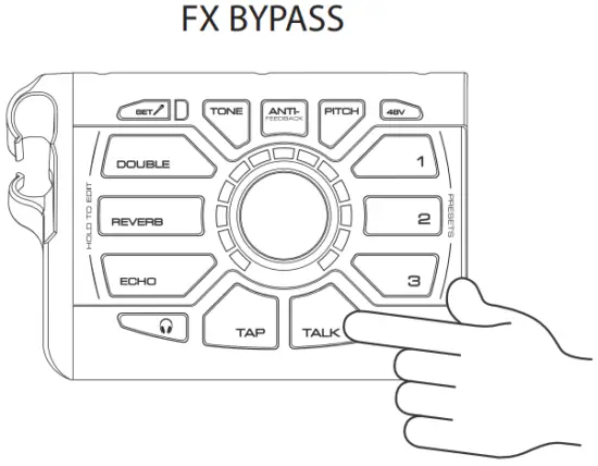 TC Helicon PERFORM V Ultimate Mic Stand Mount Vocal Processor - FIG 12