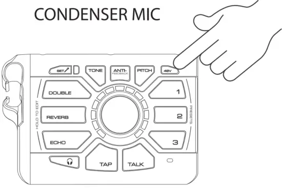 TC Helicon PERFORM V Ultimate Mic Stand Mount Vocal Processor - FIG 14