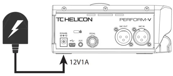 TC Helicon PERFORM V Ultimate Mic Stand Mount Vocal Processor - FIG 3