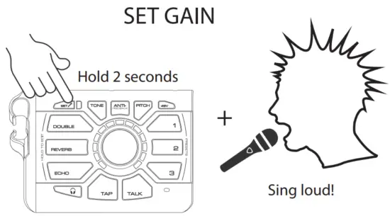 TC Helicon PERFORM V Ultimate Mic Stand Mount Vocal Processor - FIG 6