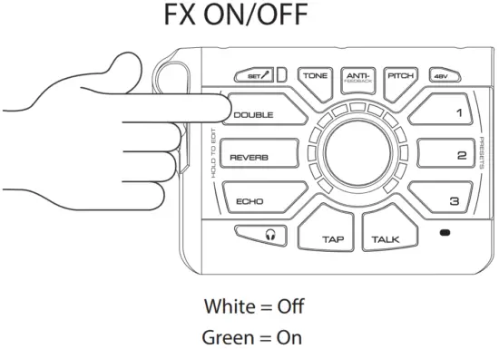 TC Helicon PERFORM V Ultimate Mic Stand Mount Vocal Processor - FIG 7