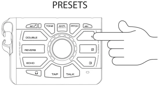 TC Helicon PERFORM V Ultimate Mic Stand Mount Vocal Processor - FIG 8