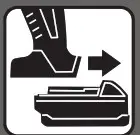 Milwaukee C18 PCG cordless caulk Gun - icon