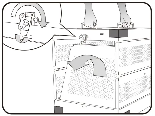 eXtreme CONSUMER PRODUCTS Premium Collapsible Dog Traveling Crate - step3