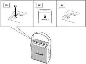 FIG 9 CONNECTING VIA Bluetooth (PAIRING)
