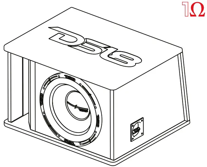 DS18 ZR112LD Bass Package 12 Inch Subwoofer - cover