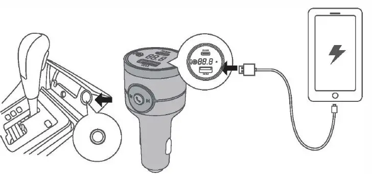 OCTESO BH501 Wireless FM Transmitter 9