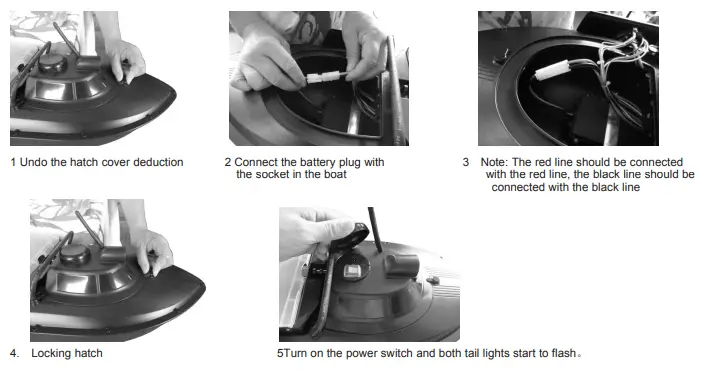 JABO 2AG-2BG Electronics bait boat-fig11