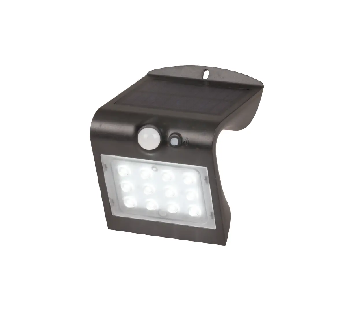 Techlight 220 Lumen Solar Rechargeable Wall Light With Pir Sensor User Manual