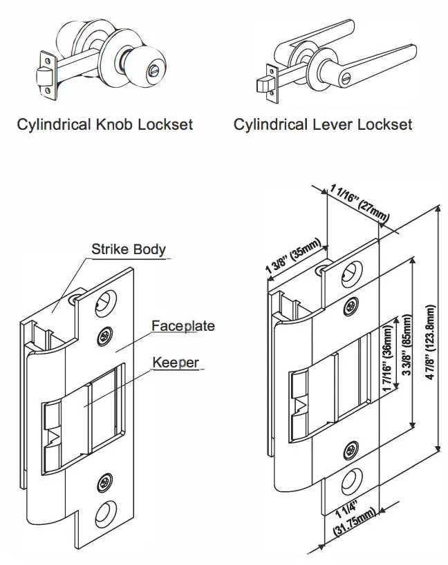 CAL-ROYAL-ES1520-Grade-1-No-Cut-Electric-Strike-fig-1