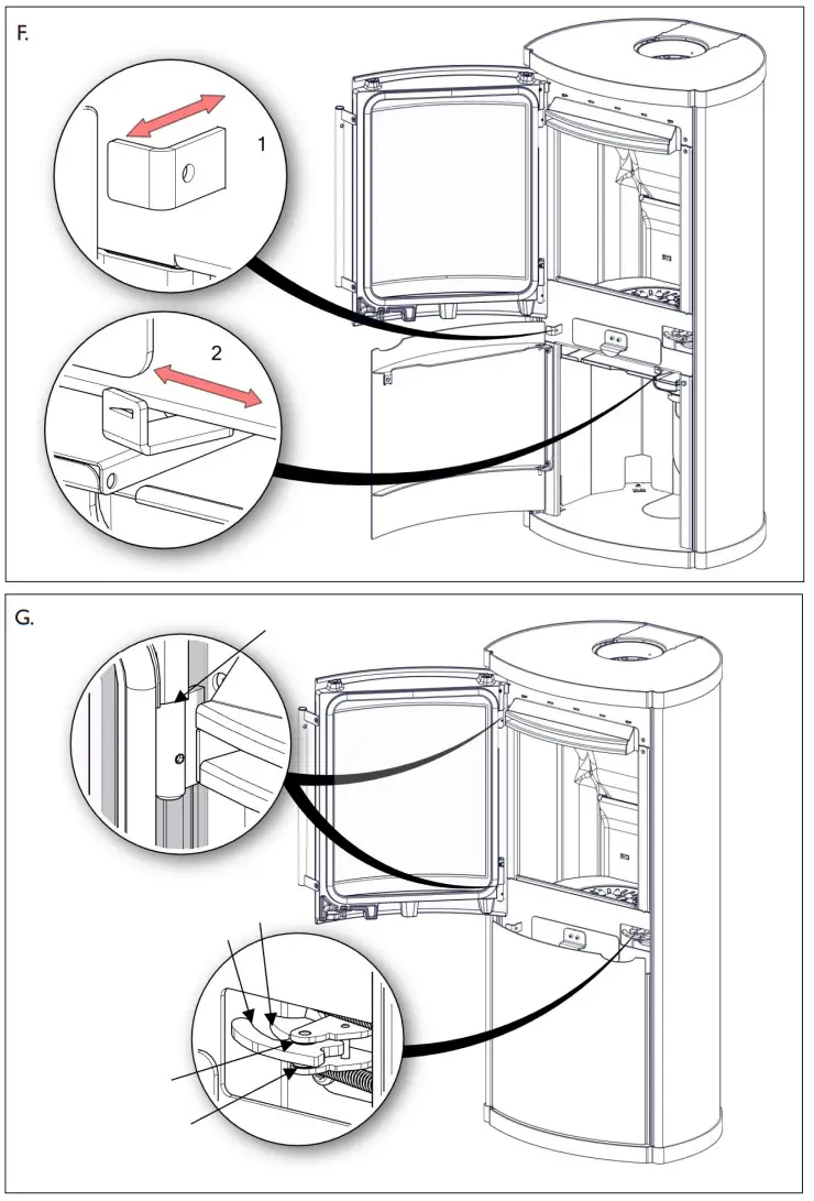 HWAM 4340 IHS Fire Stove - fig 6