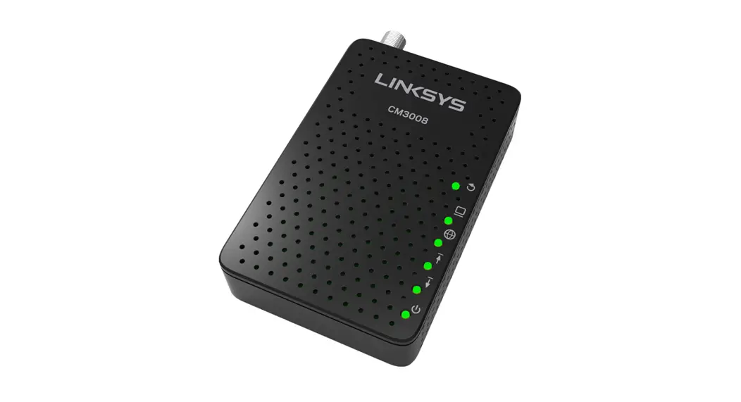Linksys Cm3008 High Speed Docsis 3.0 Cable Modem Router User Manual