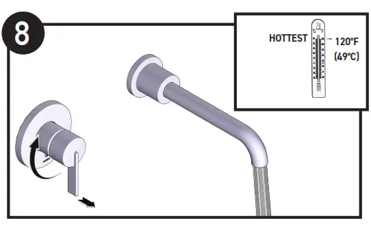 MOEN WT961BL One Handle Wallmount Tub Filler - fig11