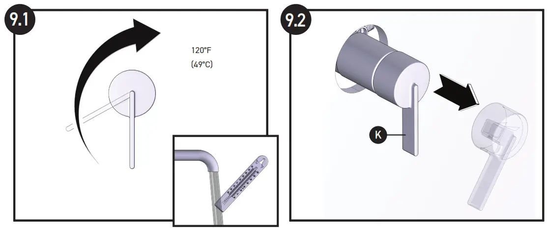 MOEN WT961BL One Handle Wallmount Tub Filler - fig12