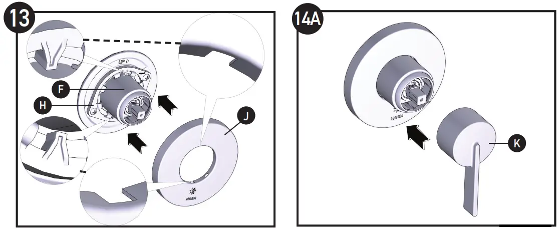 MOEN WT961BL One Handle Wallmount Tub Filler - fig16