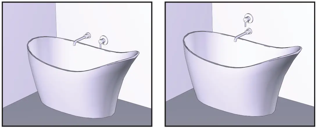 MOEN WT961BL One Handle Wallmount Tub Filler - fig19