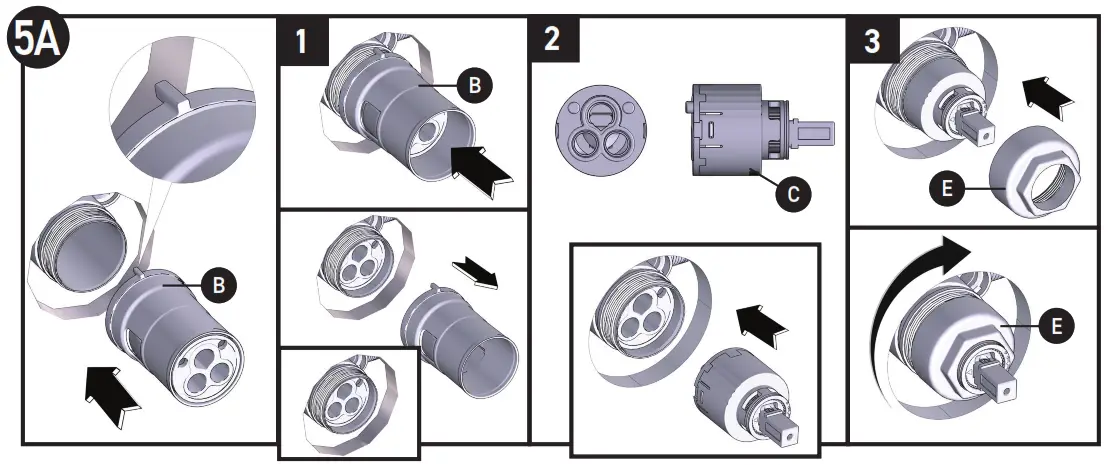 MOEN WT961BL One Handle Wallmount Tub Filler - fig9