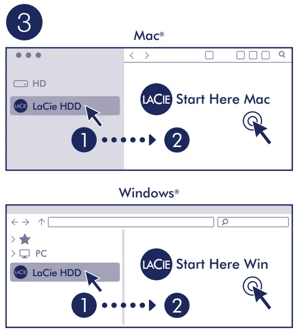 LACIE Mobile Drive - 2