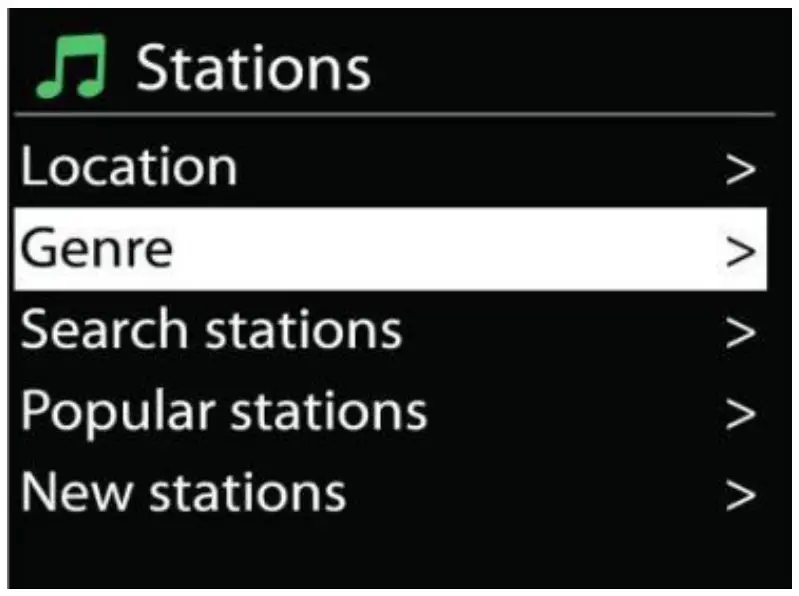 Station list