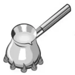 Lexi Home MW102724 High Quality Stainless Steel Turkish Coffee Pot - fig 1