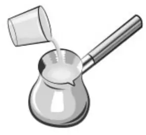 Lexi Home MW102724 High Quality Stainless Steel Turkish Coffee Pot - fig