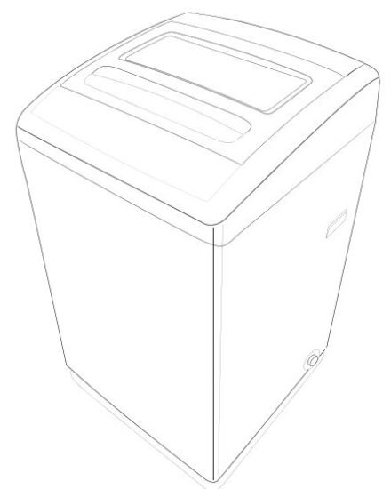 Midea 360186 Top Load Washing Machine