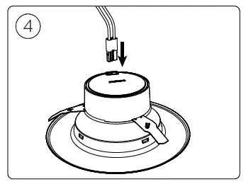 PHILIPS 578450 Hue LED and Color Ambiance Recessed Downlight fig (12)