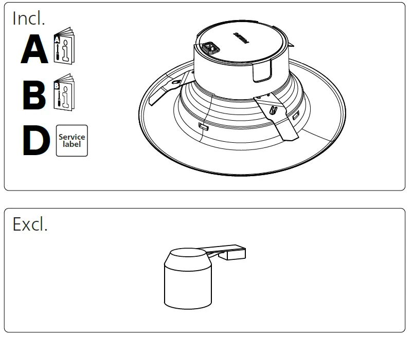 PHILIPS 578450 Hue LED and Color Ambiance Recessed Downlight fig (3)