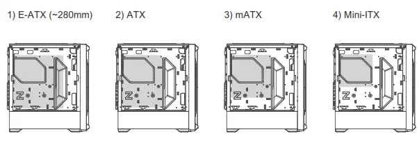ZALMAN Z8 ATX MID Tower Computer Case - 3