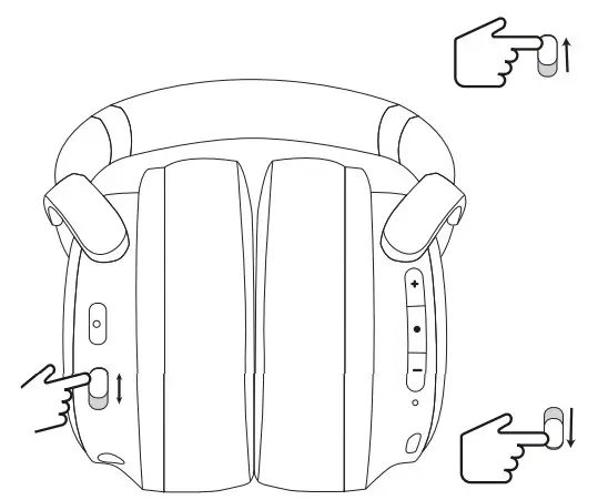 BuddyPhones BT BP COSMOS-UNICORN Active Noise Cancellation Headphones - fig 6