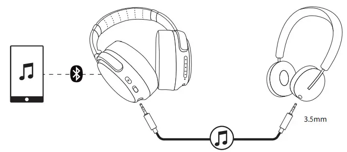 BuddyPhones BT BP COSMOS-UNICORN Active Noise Cancellation Headphones - fig 7