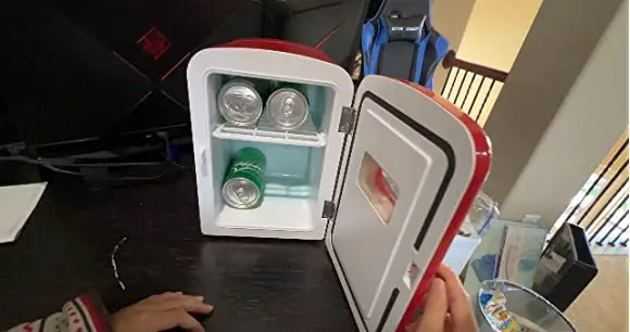 Curtis Mis135drp-b Dr.pepper Mini Portable Compact Personal Fridge Cooler Owner's Manual