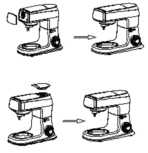 BORMANN PRO BHA1950 Titanium Combi Kitchen Machine 11