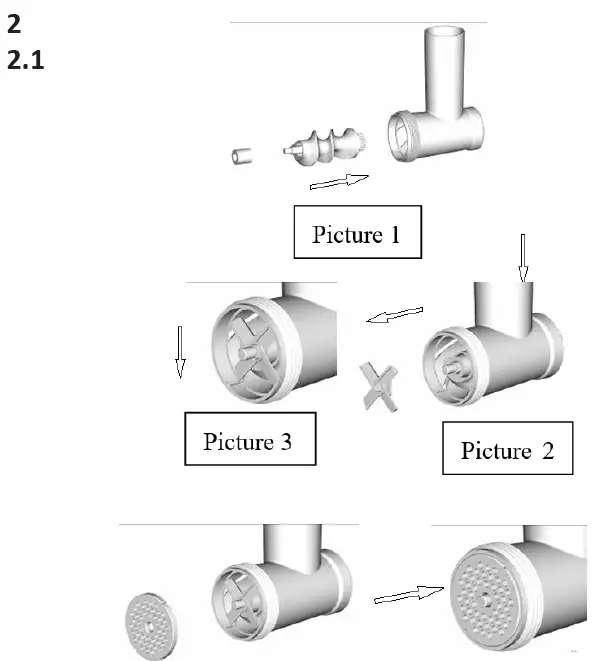 BORMANN PRO BHA1950 Titanium Combi Kitchen Machine 20