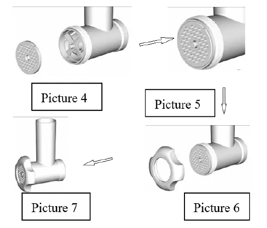 BORMANN PRO BHA1950 Titanium Combi Kitchen Machine 21