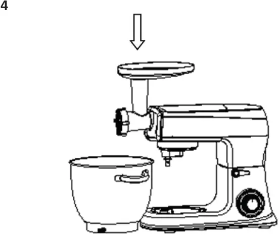 BORMANN PRO BHA1950 Titanium Combi Kitchen Machine 23