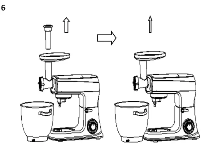 BORMANN PRO BHA1950 Titanium Combi Kitchen Machine 25